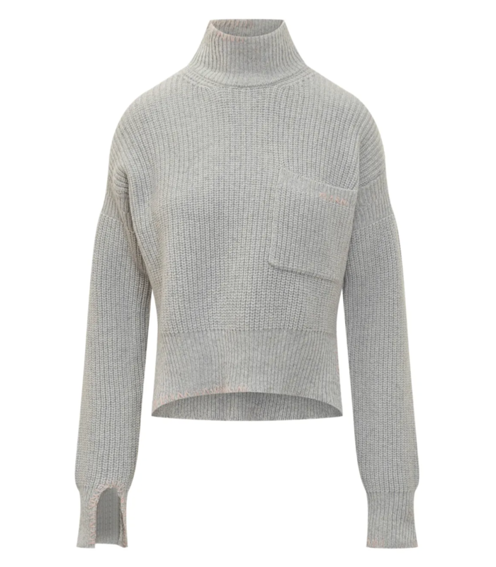 TURTLENECK SWEATER GREY