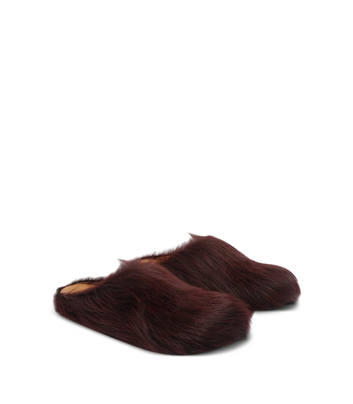 FUSSBETT SABOT BURGUNDY