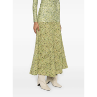 grace mix skirt green