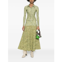 grace mix skirt green