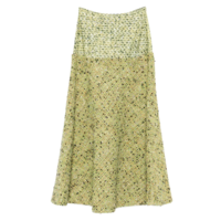 grace mix skirt green