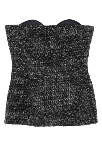 DIESEL orset top black DIESEL orset top black