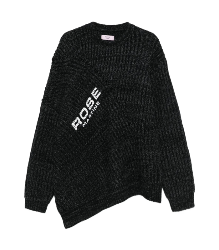 ENGINEERED FISHERMAN RIB JUMPER GREY CHARCOAL