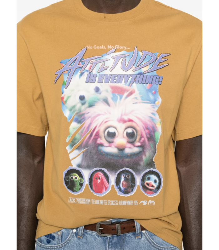 CLASSIC T-SHIRT BROWN TURMERIC FUZZIES