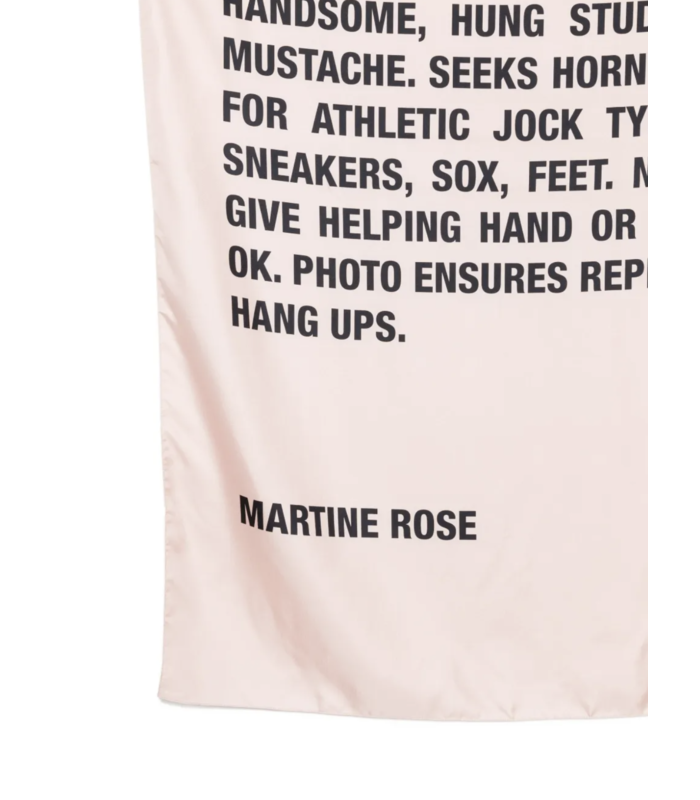 CLASSIFIED SCARF PALE PINK