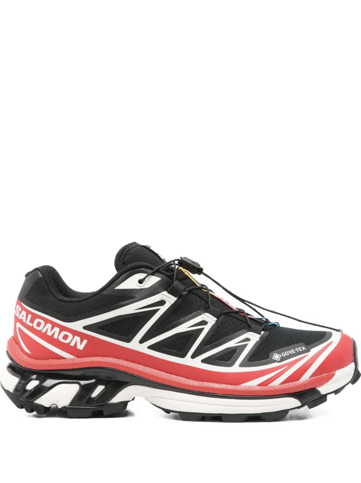 SALOMON XT-6 GTX Black/Flame Scarlet/Vanilla Ice - MEGUSTA