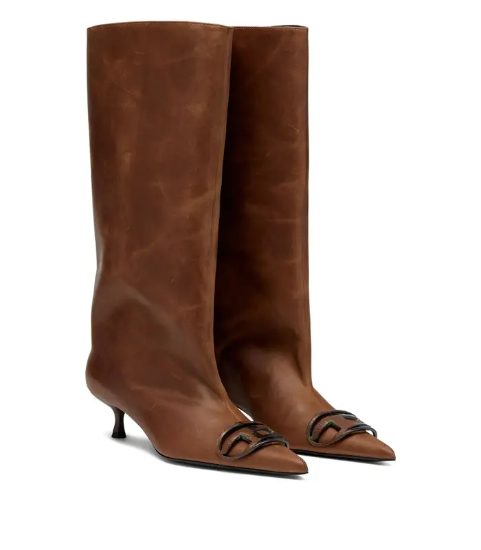 D VENUS 40 KB TUBE BOOTS BROWN