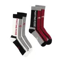SPORTS SOCK MULTIPACK MULTICOLOUR BURGUNDY CREAM