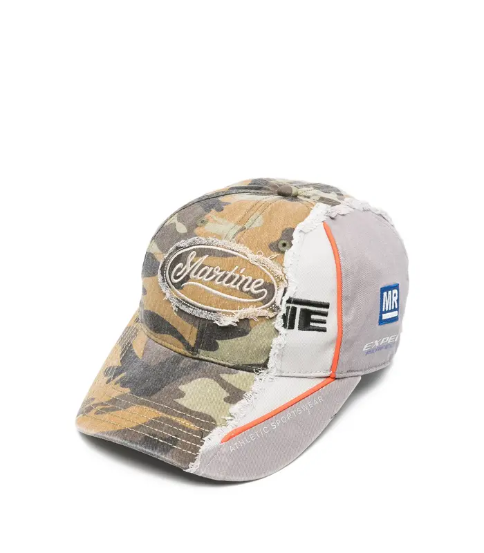 COLLAGE CAP GREEN CAMO