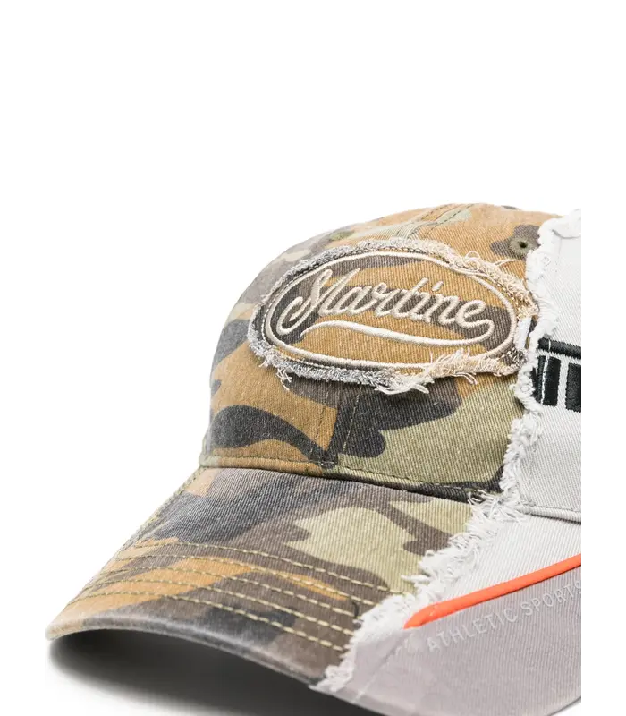COLLAGE CAP GREEN CAMO