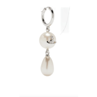 MARTHA EARRINGS PLATINUM CREAMROSE