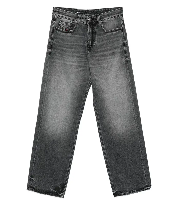 2001 D MACRO DENIM PANTS GREY