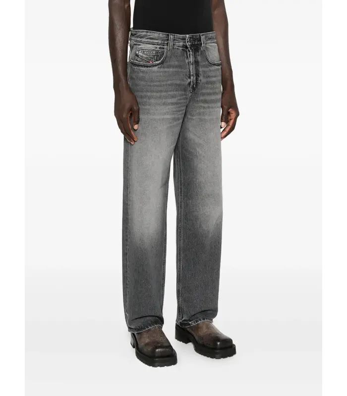 2001 D MACRO DENIM PANTS GREY