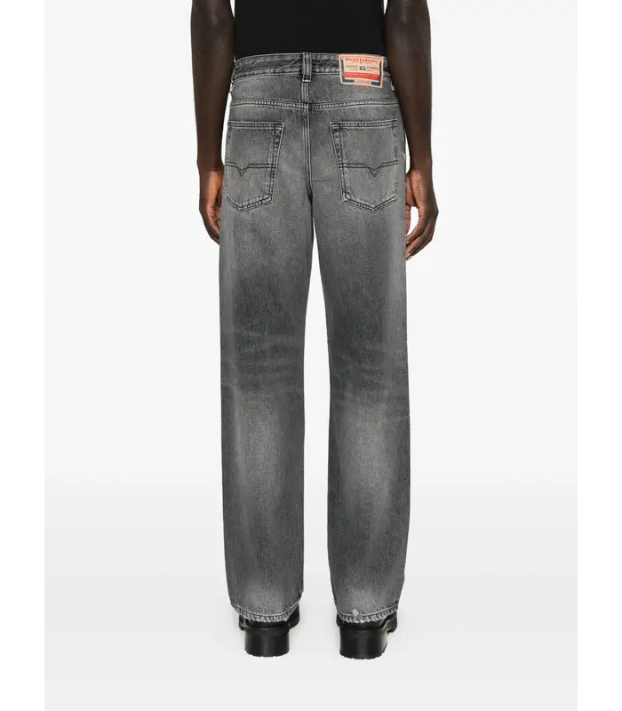 2001 D MACRO DENIM PANTS GREY