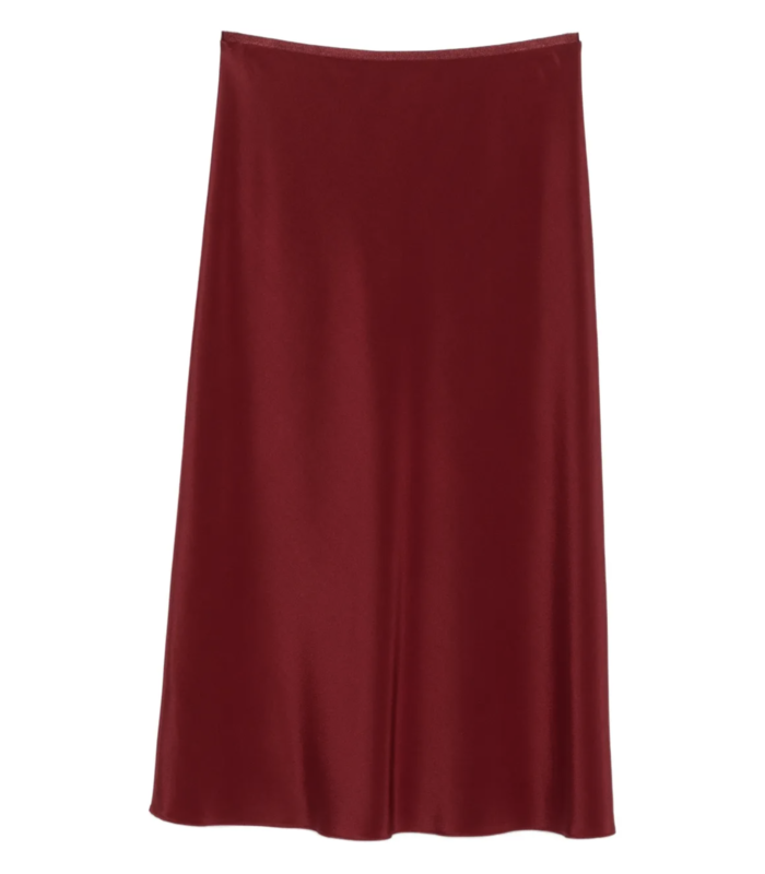 BORBONA SKIRT BORDEAUX