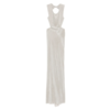 RICK OWENS OPEN BACK GOWN PEARL