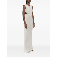 OPEN BACK GOWN PEARL