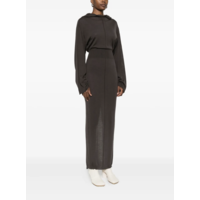 HOODED DRESS DARKDUST