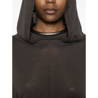 HOODED DRESS DARKDUST