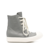 RICK OWENS SNEAKERS WASHED INDIGO/MILK/MILK