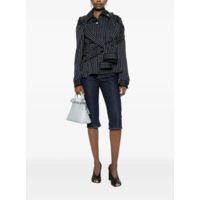 SHAWL LAYERED SHIRT NAVY