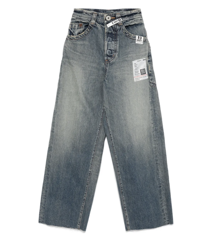 HUGE DETAILS JEANS INDIGO