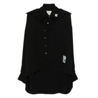 DOUBLE LAYERED SHIRTS BLACK