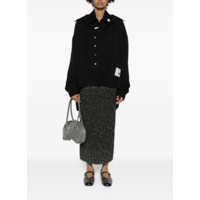 DOUBLE LAYERED SHIRTS BLACK