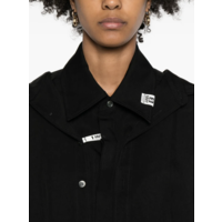 DOUBLE LAYERED SHIRTS BLACK