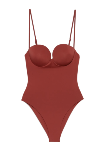 MAGDA BUTRYM swimsuit brick red MAGDA BUTRYM swimsuit brick red