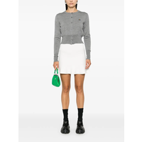 BEA CROPPED CARDI GREY MELANGE