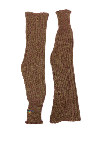 VIVIENNE WESTWOOD mary armwarmers gold VIVIENNE WESTWOOD mary armwarmers gold