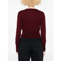 BEA CROPPED CARDI BRICK