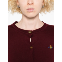 BEA CROPPED CARDI BRICK