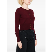 BEA CROPPED CARDI BRICK