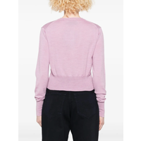 BEA CROPPED CARDI PINK MELANGE