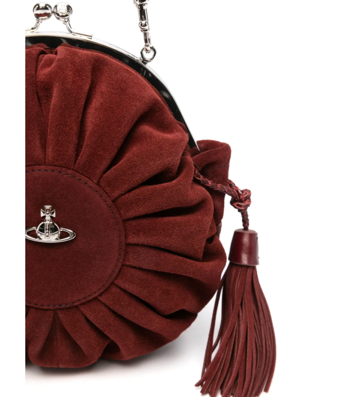 ROSIE FRAME BAG BURGUNDY