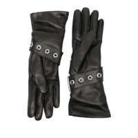 BELT BUCKLE GLOVES BLACK
