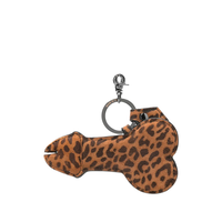 BELL END KEYRING LEOPARD