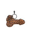 VIVIENNE WESTWOOD BELL END KEYRING LEOPARD