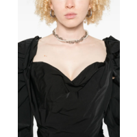 LS SUNDAY CORSET TOP BLACK