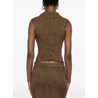 MARY CORSET TOP GOLD