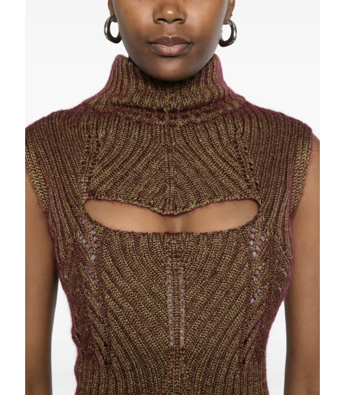 MARY CORSET TOP GOLD