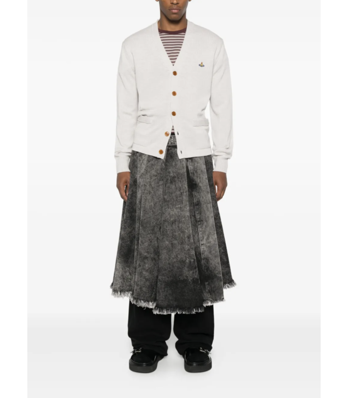 ALEX CARDIGAN GREY MELANGE