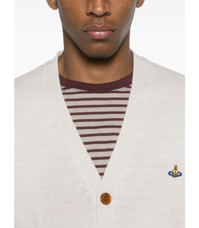 ALEX CARDIGAN GREY MELANGE