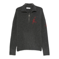 LOGO TURTLENECK CHARCOAL