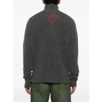 LOGO TURTLENECK CHARCOAL