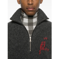 LOGO TURTLENECK CHARCOAL