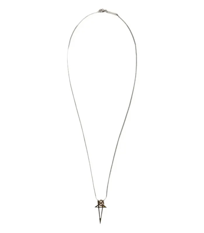 PENTAGRAM CHARM GOLD/SILVER