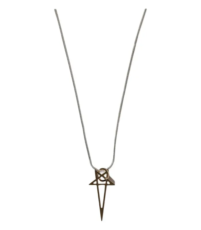 PENTAGRAM CHARM GOLD/SILVER